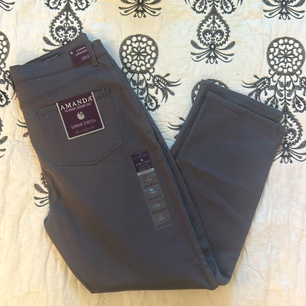 Gloria Vanderbilt® Amanda Classic Women's Straight Jeans SZ 16